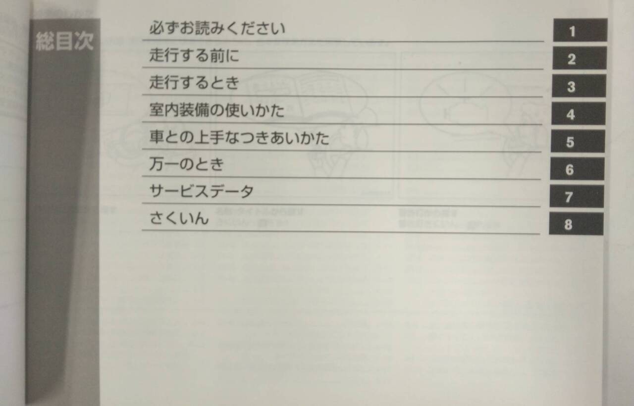 取扱説明書 　ニッサン　キャラバン (中古)
