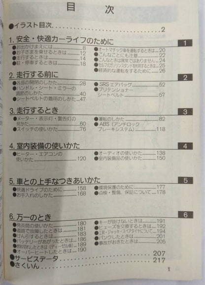 取扱説明書 　NISSAN ATLAS (中古)