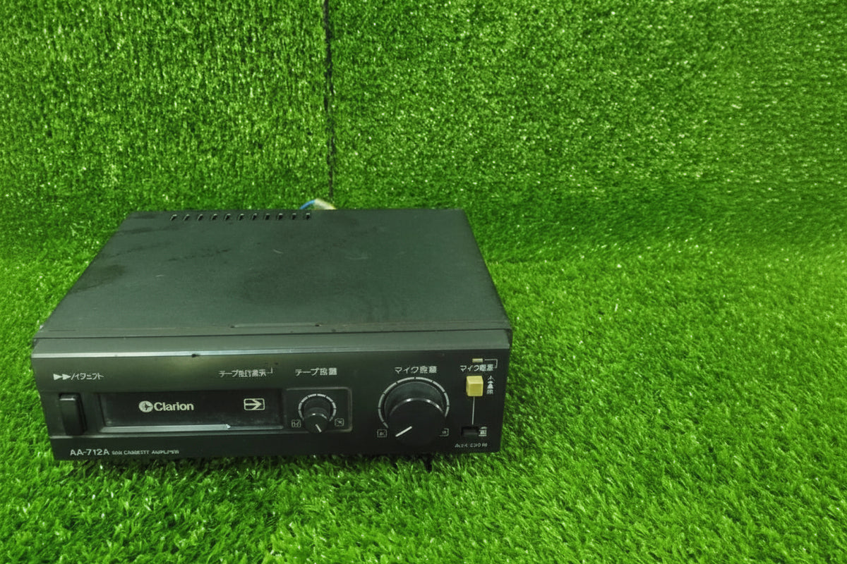 カセットアンプ クラリオン　AA-712A 10W 【通電未確認】（中古）