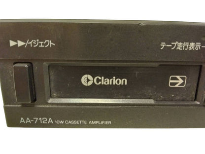 カセットアンプ クラリオン　AA-712A 10W 【通電未確認】（中古）
