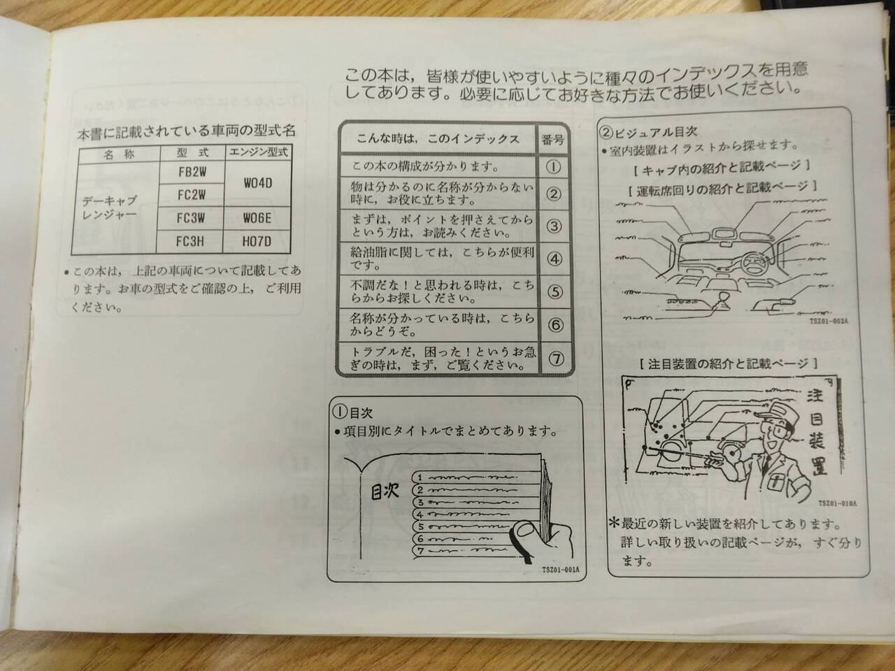 取扱説明書 　日野　レンジャー (中古)