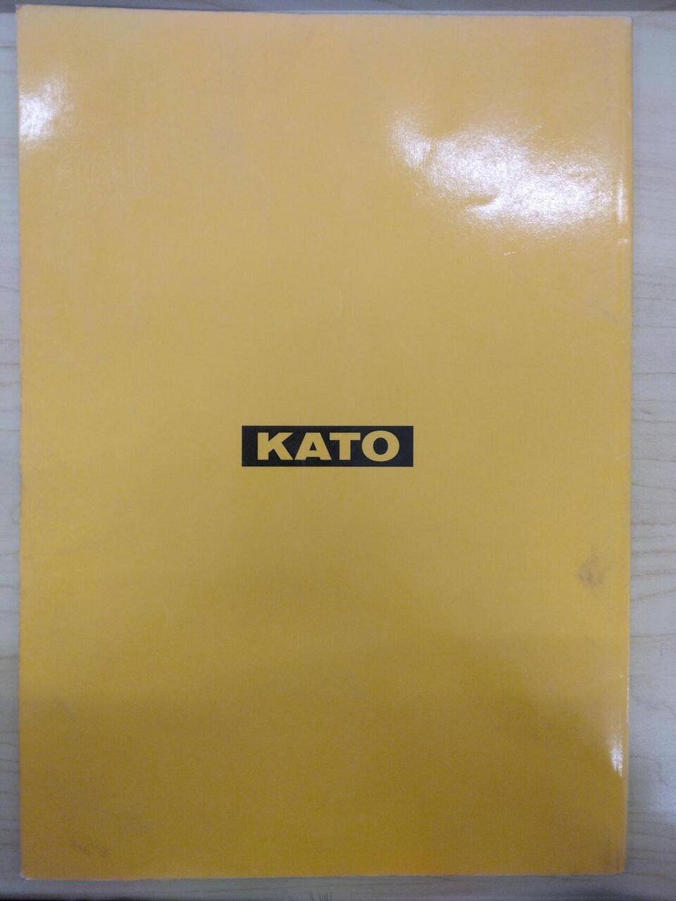 マニュアル　取扱説明書 　KATO　点検・整備編 (中古)