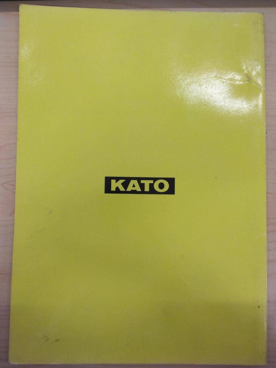 マニュアル　取扱説明書 　KATO　 (中古)