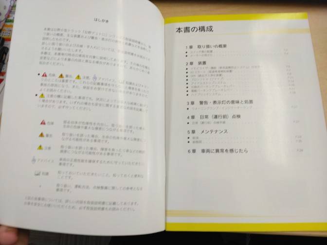 ドライバーズ・メモ　日野　デュトロ (中古)