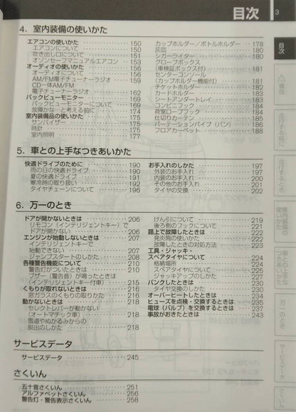 取扱説明書 　NISSAN NV200 / VANETTE (中古)