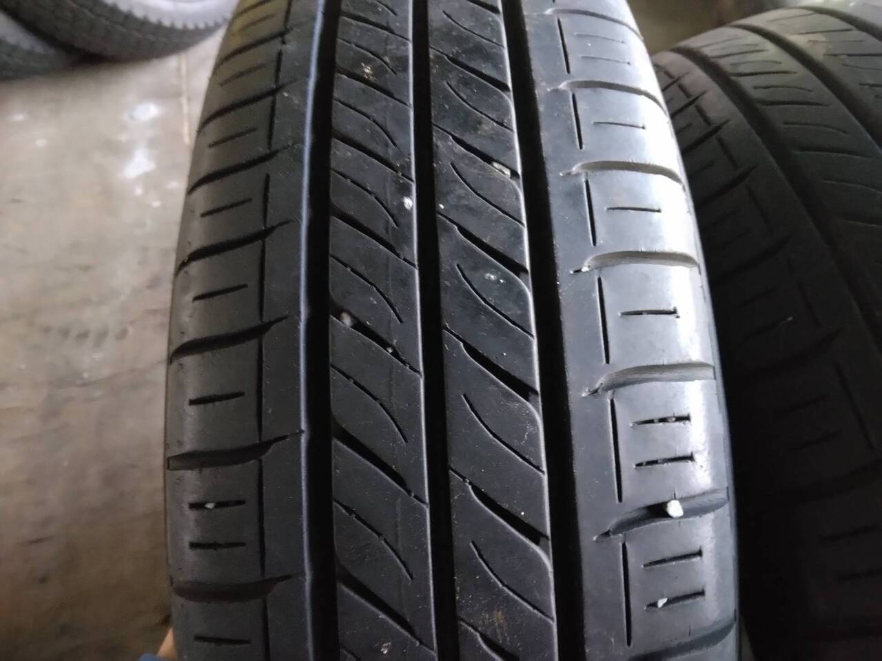 タイヤ　ホイール付き　4本　【ダンロップ】【155/65R14 】（中古）