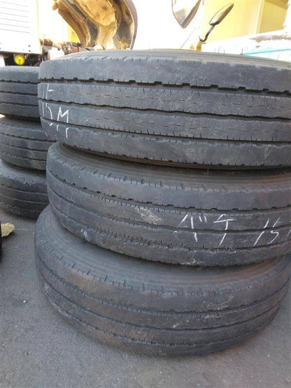 （棚卸まとめ売り）タイヤ　6本　YOKOHAMA　205/80R17.5　LDF-KDY281から取り外し（中古）