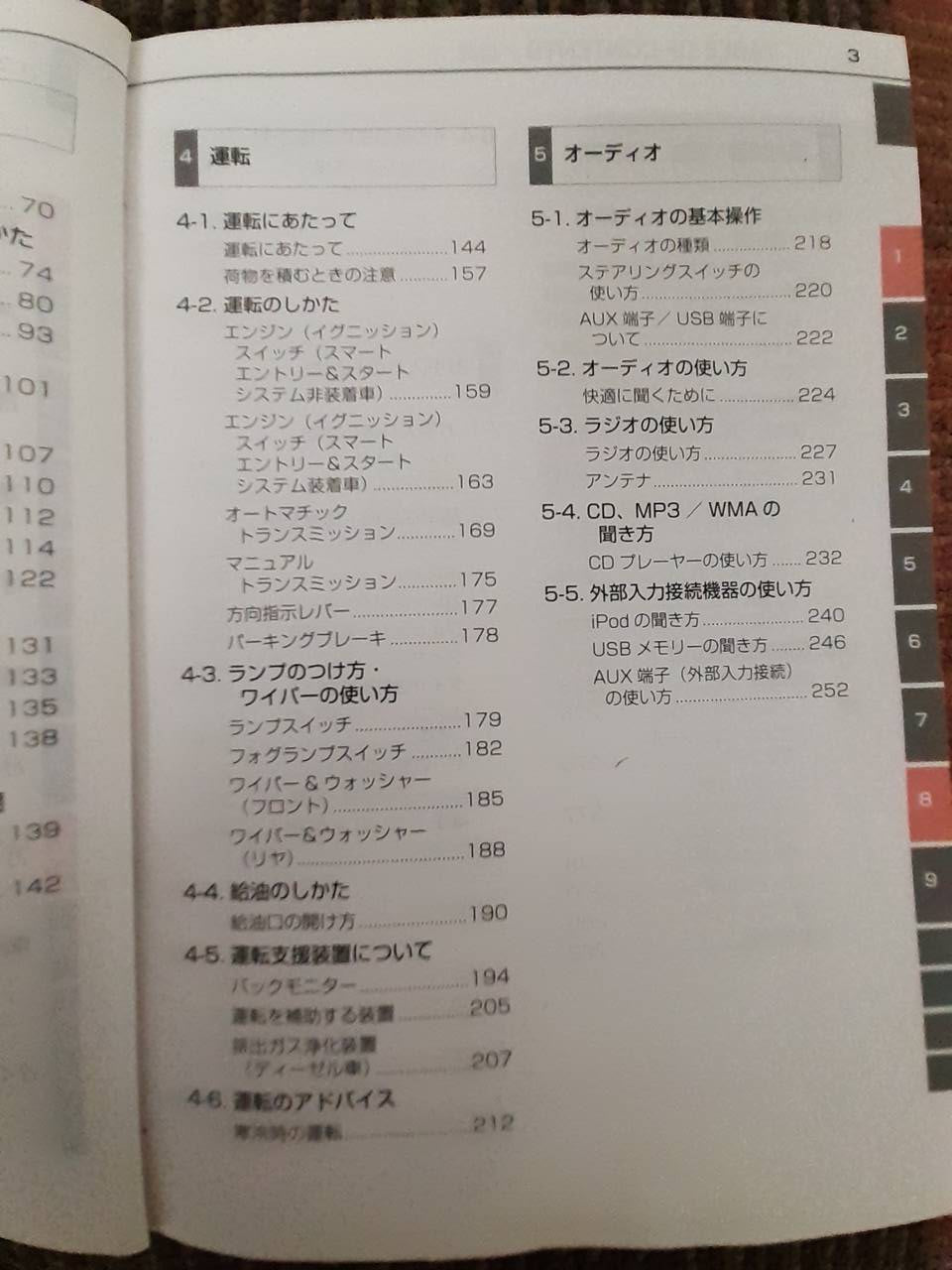 取扱説明書　トヨタ　レジアスエース　 (中古)