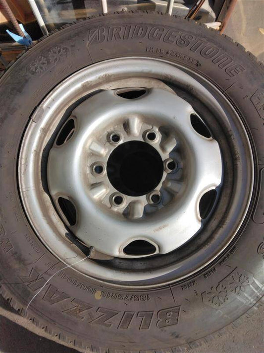 （棚卸まとめ売り）スタッドレスタイヤ　4本【BRIDGESTONE】【185/75R15】（中古）