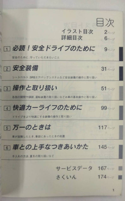 取扱説明書 　ニッサン 　バネット　トラック (中古)