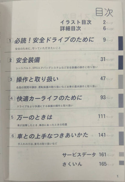 取扱説明書 　ニッサン　バネット　 (中古)