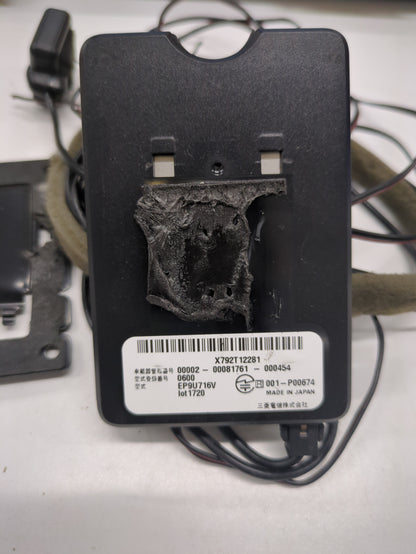 ETC 三菱電機 ETC車載器 EP9U716V ケーブル・アンテナ付 動作確認済み (中古）
