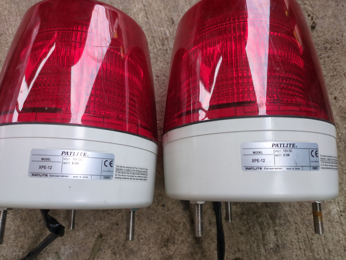 パトライト　XPE-12(12V) 6W （中古）