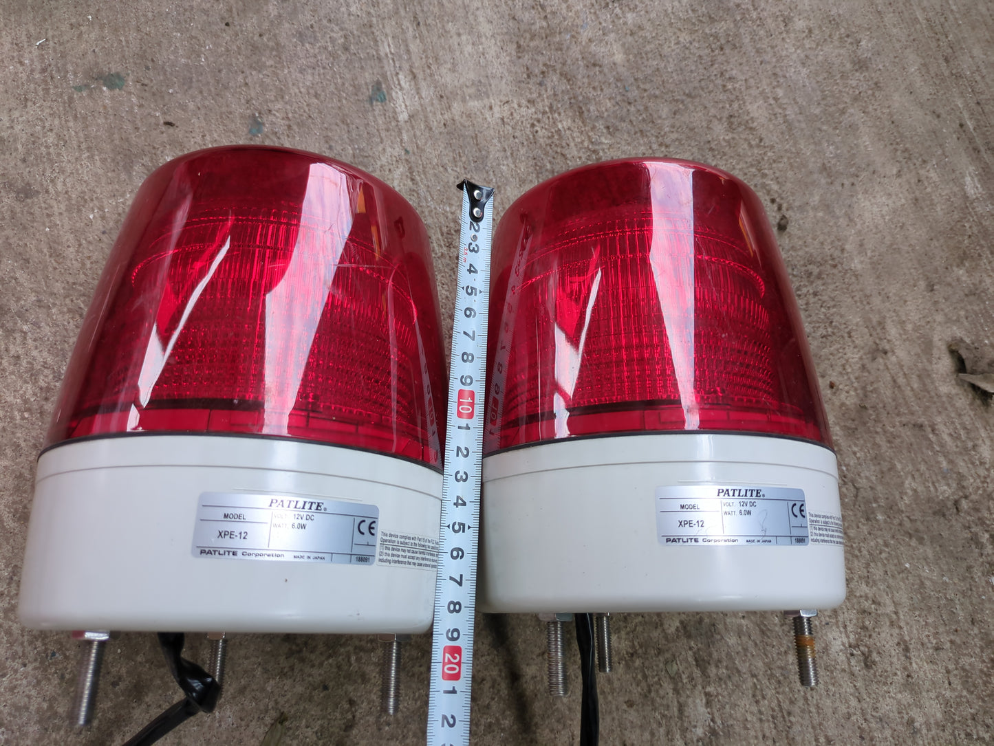 パトライト　XPE-12(12V) 6W （中古）