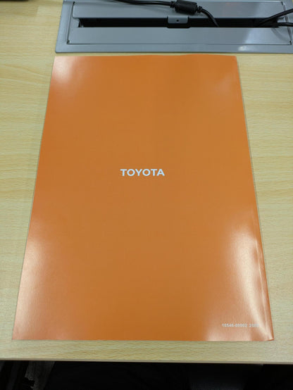 取扱説明書　トヨタ　L&F　GENEOフォークリフト　発行日：2000年9月　（中古）