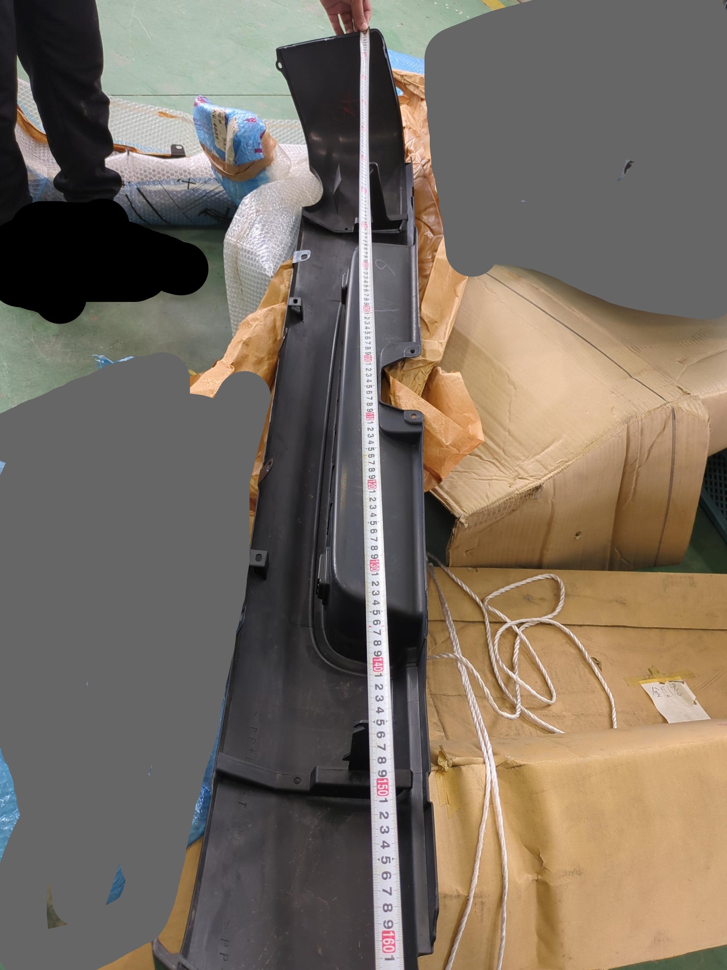 バンパー　リアバンパー　トヨタ　全長約166cm　（中古）
