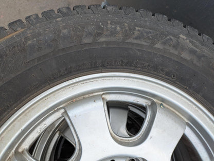 タイヤ　スタッドレスタイヤ　BRIDGESTONE【4本】BLIZZAK 195/80R15 （中古）　