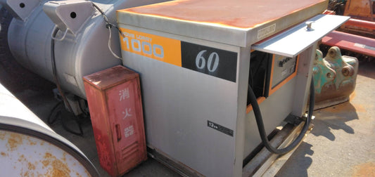 タンクローリー【動作確認済】　タツノ　灯油　タンク　L100　950L （中古）