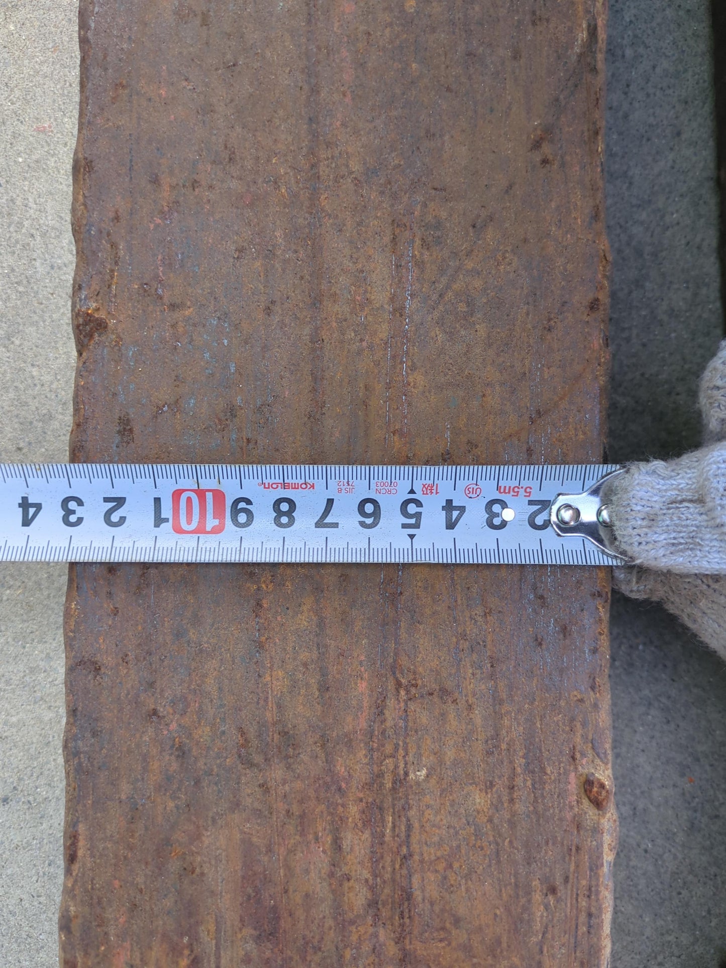 サヤ　フォークリフト用　全長：約162cm　2本セット （中古）