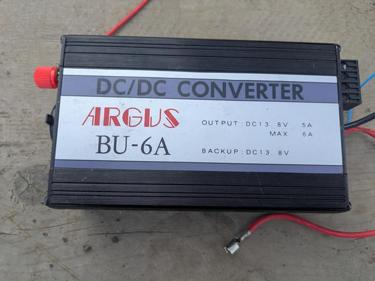 DC/DCコンバーター　アーガス　BU-6A【通電確認済み】（中古）
