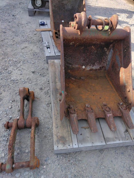 挖掘机铲斗 液压 附带销轴 臂宽：160mm （二手）