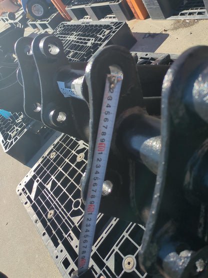 バケット　ユンボPC01-1で使用　アーム幅：120mm　ピン径：30mm　幅：27cm（中古）