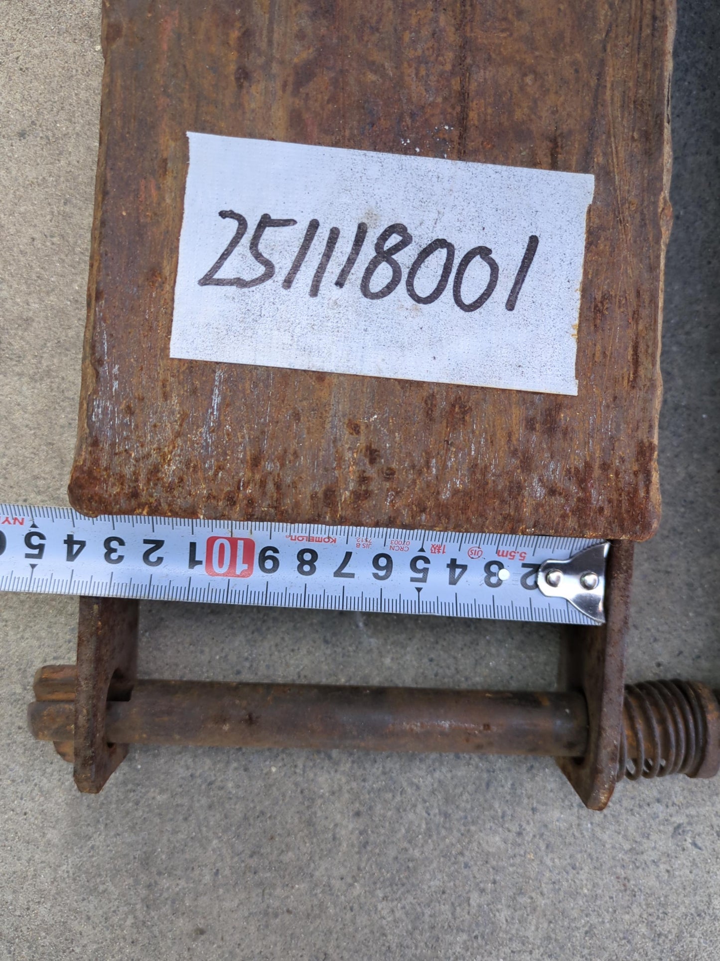 サヤ　フォークリフト用　全長：約162cm　2本セット （中古）