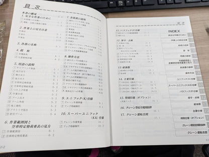 取扱説明書　古河ユニック　URV290シリーズ　（中古）