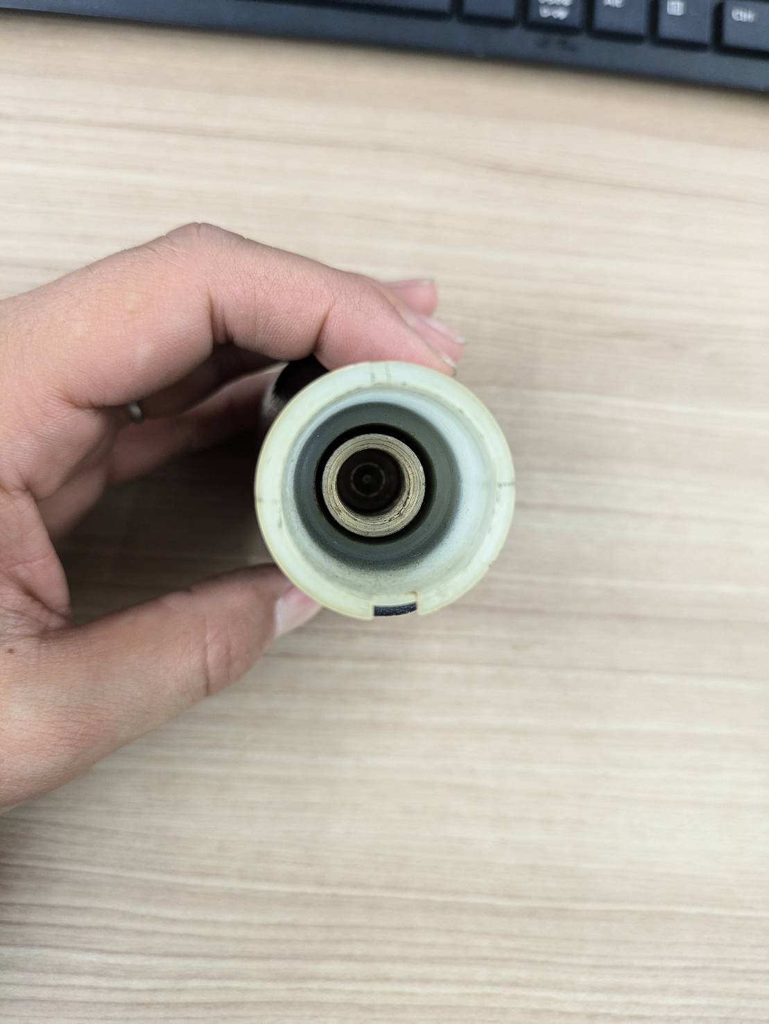 シフトノブ　6MT用　ブラック　純正タイプ　R左下（中古）