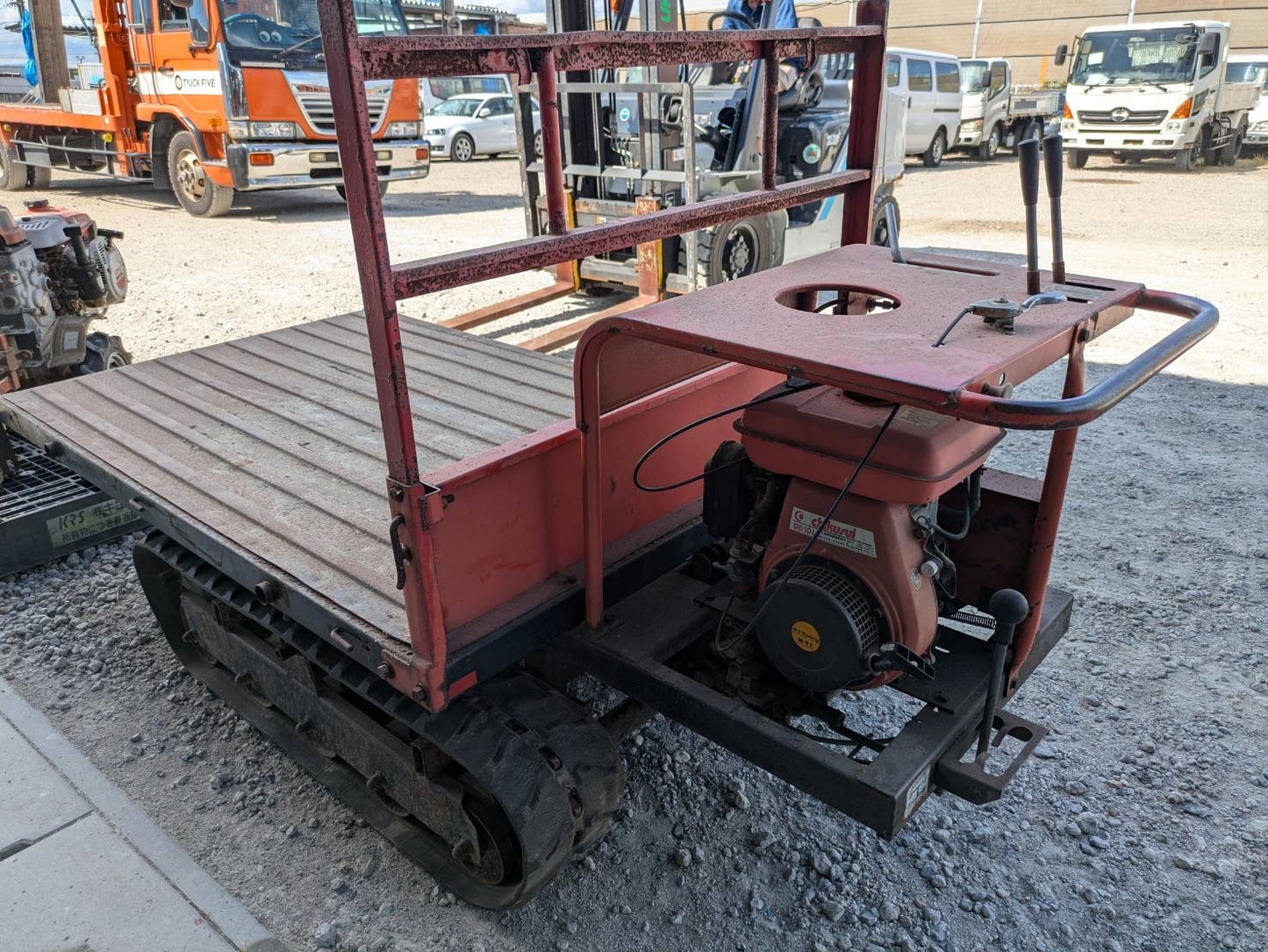 運搬車 　GC-42 　エンジン：chikusui  G510L   最大：500kg　　動作確認：確認済み　（中古）