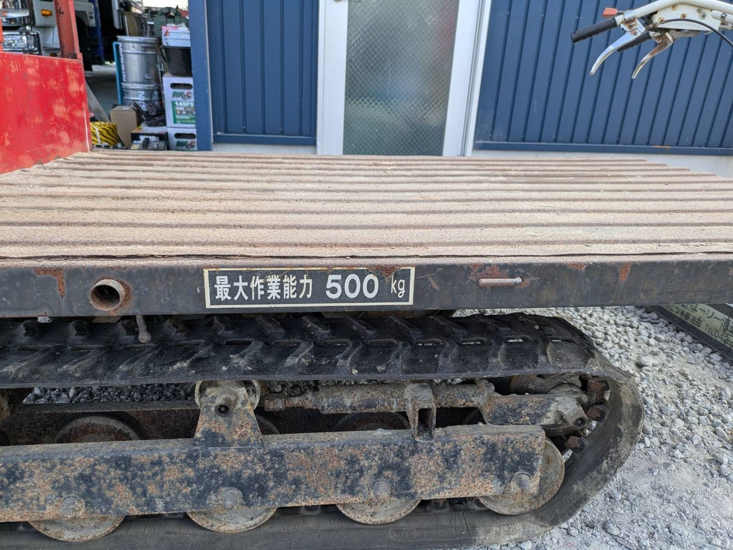 運搬車 　GC-42 　エンジン：chikusui  G510L   最大：500kg　　動作確認：確認済み　（中古）