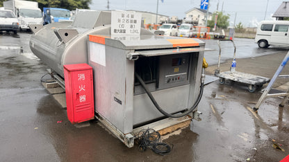 タンク　タツノ 最大 1900L デジタルメーター　24V用 灯油 XZU308で使用（動作確認済み）（中古）