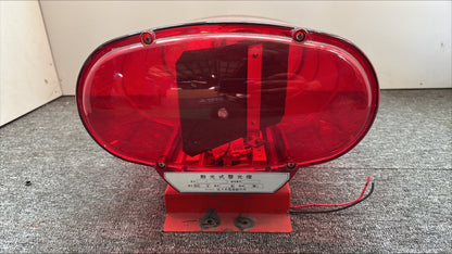 パトライト 散光式警光灯 FZ-12 DC12V 2.6A 35W 赤色灯 (中古）　
