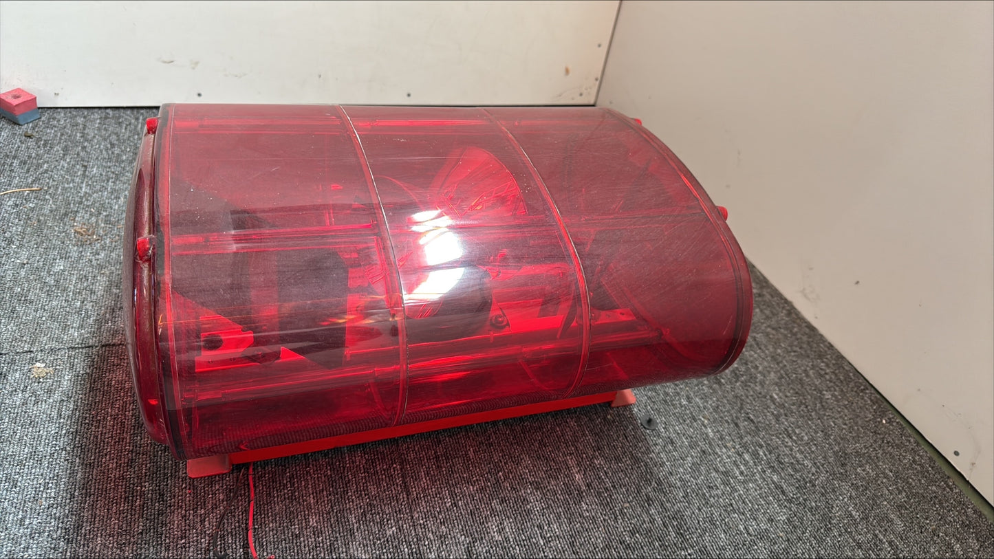 パトライト 散光式警光灯 FZ-12 DC12V 2.6A 35W 赤色灯 (中古）　