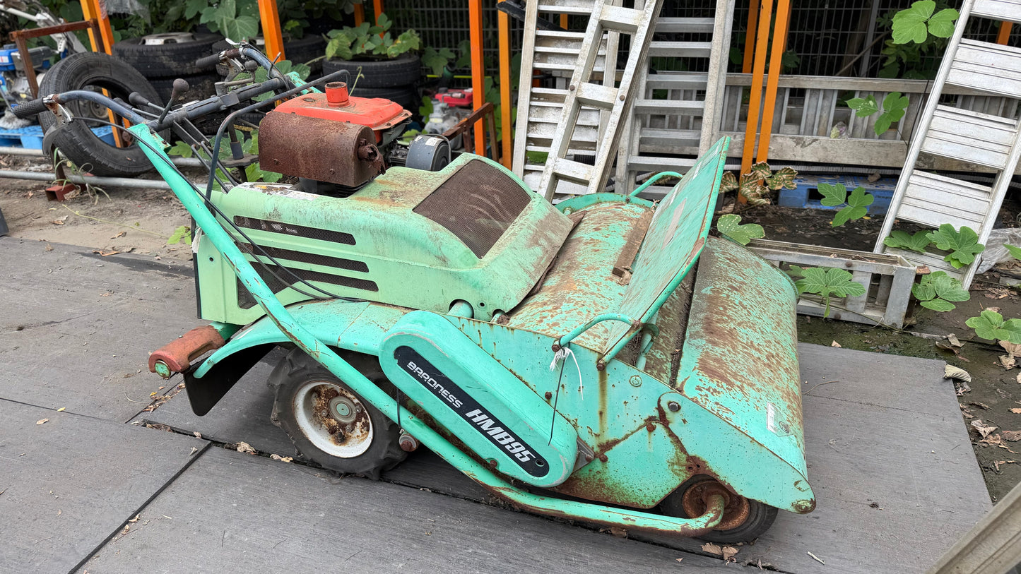 草刈機　ハンマーナイフモア　バロネスHMB95 自走式  不動（中古）