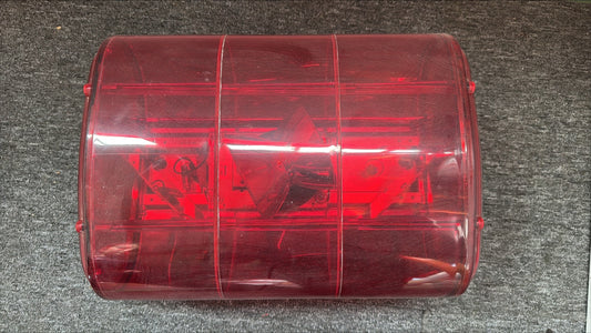 パトライト 散光式警光灯 FZ-12 DC12V 2.6A 35W 赤色灯 (中古）　