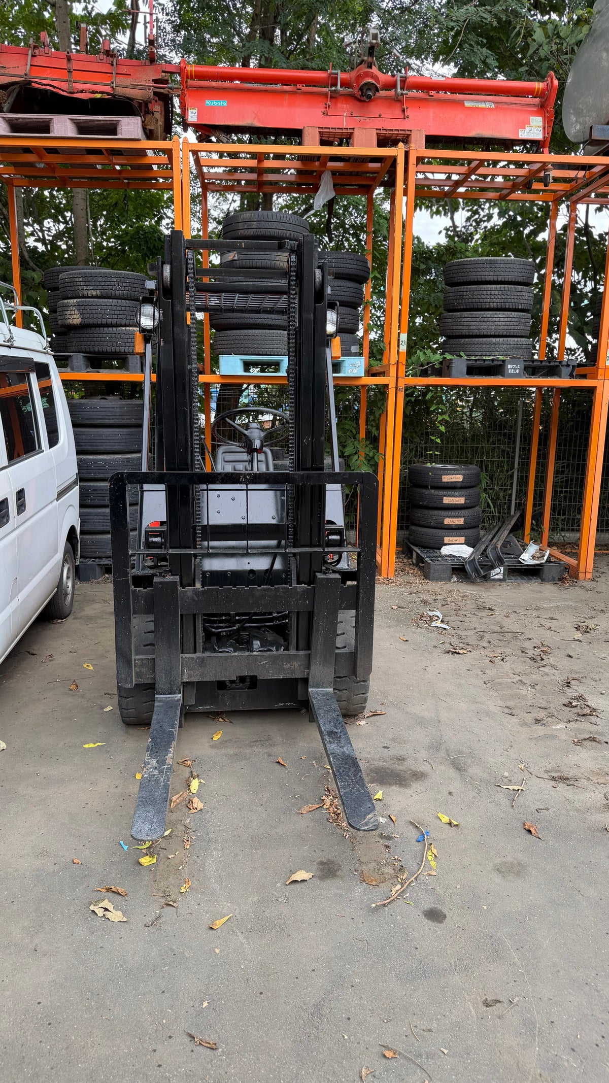 フォークリフト  トヨタ　4FGL15　ガソリン車 最大荷重: 1,500 kg(1.5t）【動作確認済み】（中古）