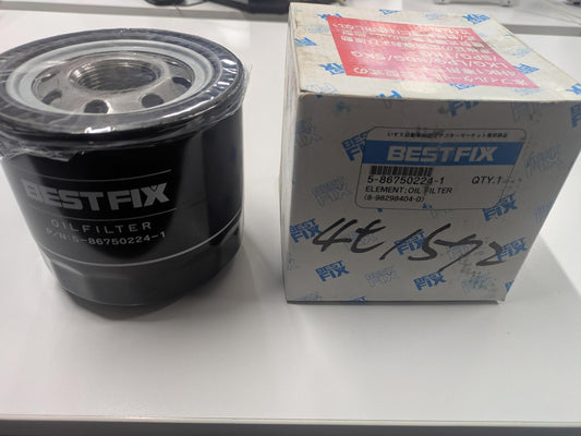 オイルフィルター　BESTFIX　いすゞ純正　5-86750224-1　4HK1エンジン専用【未開封】