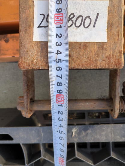 サヤ　フォークリフト用　全長：約162cm　2本セット （中古）