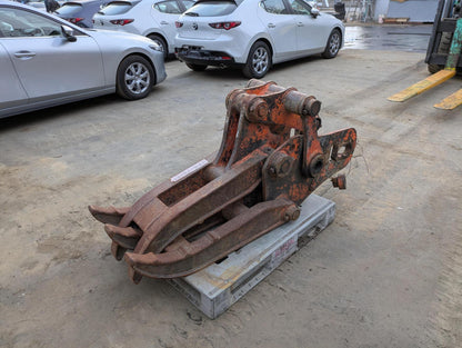 フォークグラップル　フォーク　ハサミ 　ピン径:32.9mm アーム幅:330mm（中古）