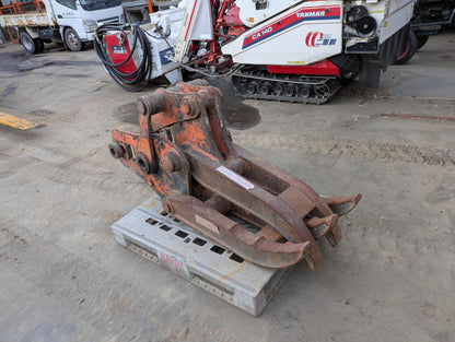 フォークグラップル　フォーク　ハサミ 　ピン径:32.9mm アーム幅:330mm（中古）