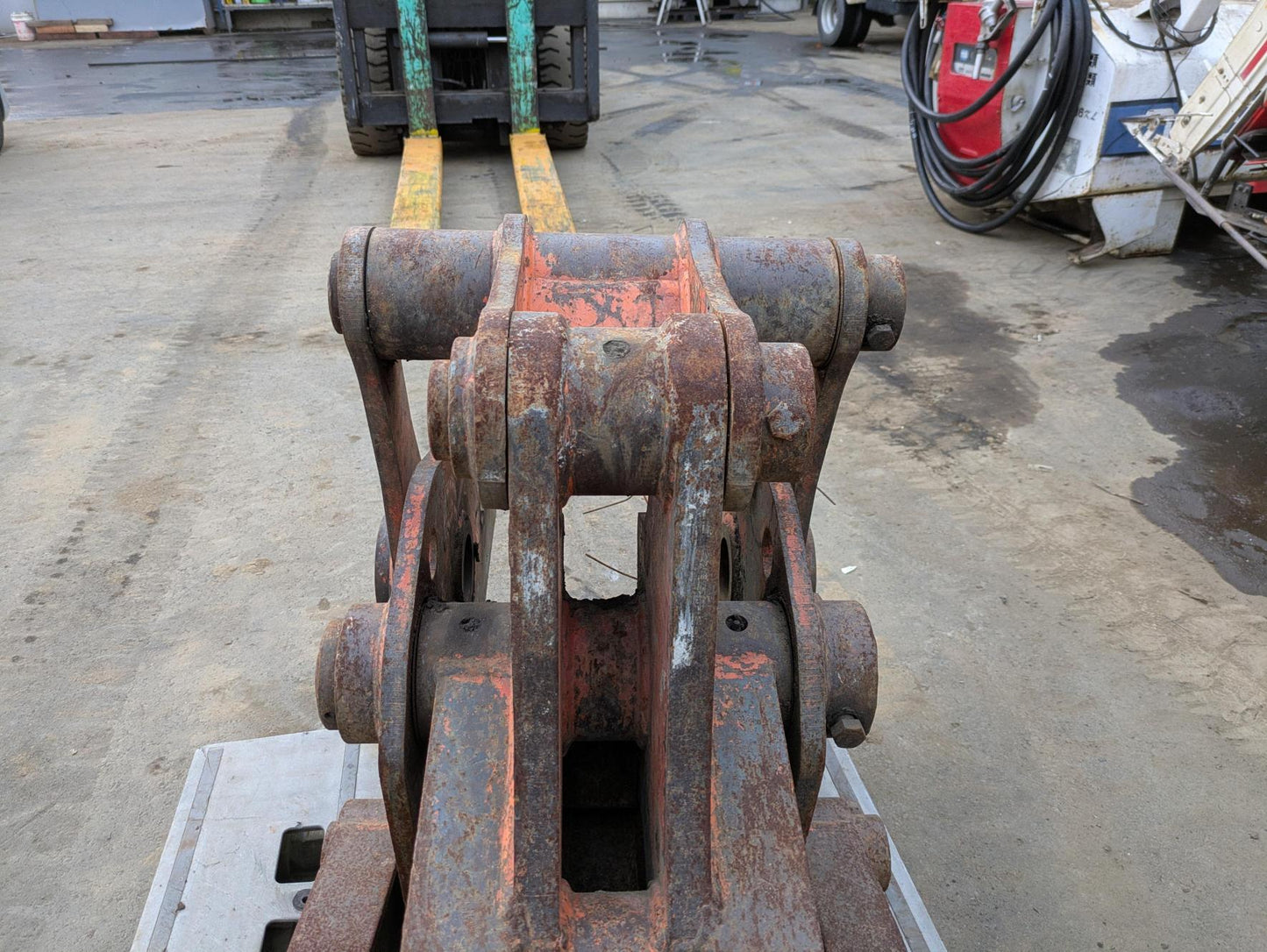 フォークグラップル　フォーク　ハサミ 　ピン径:32.9mm アーム幅:330mm（中古）