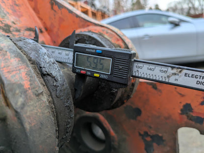 フォークグラップル　フォーク　ハサミ 　ピン径:32.9mm アーム幅:330mm（中古）