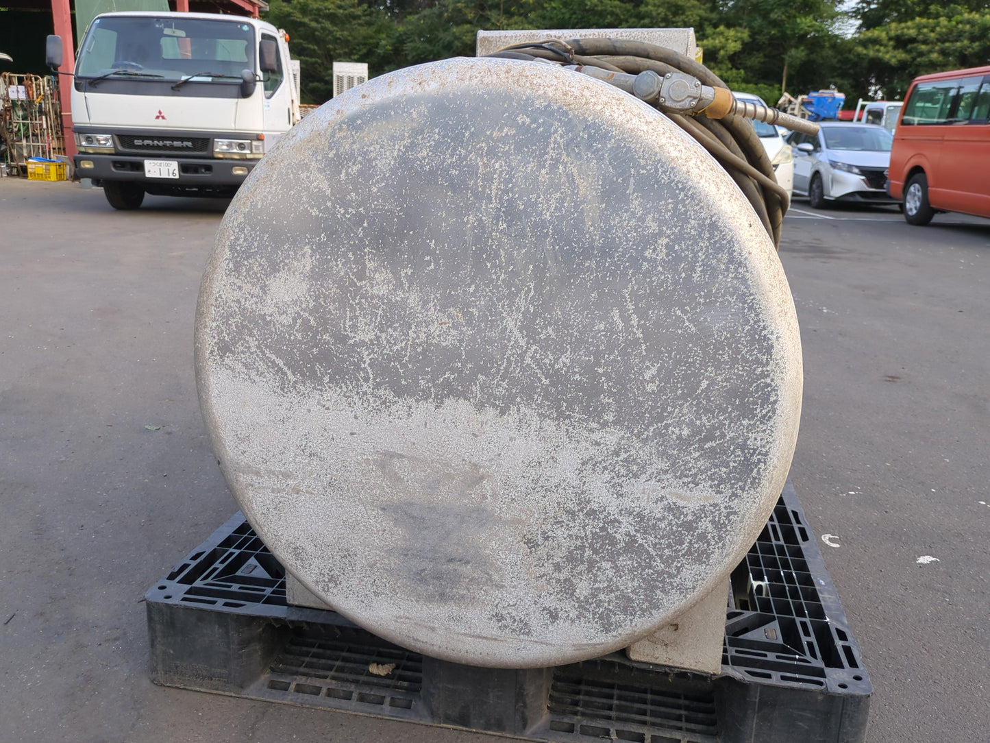 タンク　タツノ　ホームローリー500【動作確認済み】　TA-5008　【約500L】　【第4類 第2石油類】（中古）