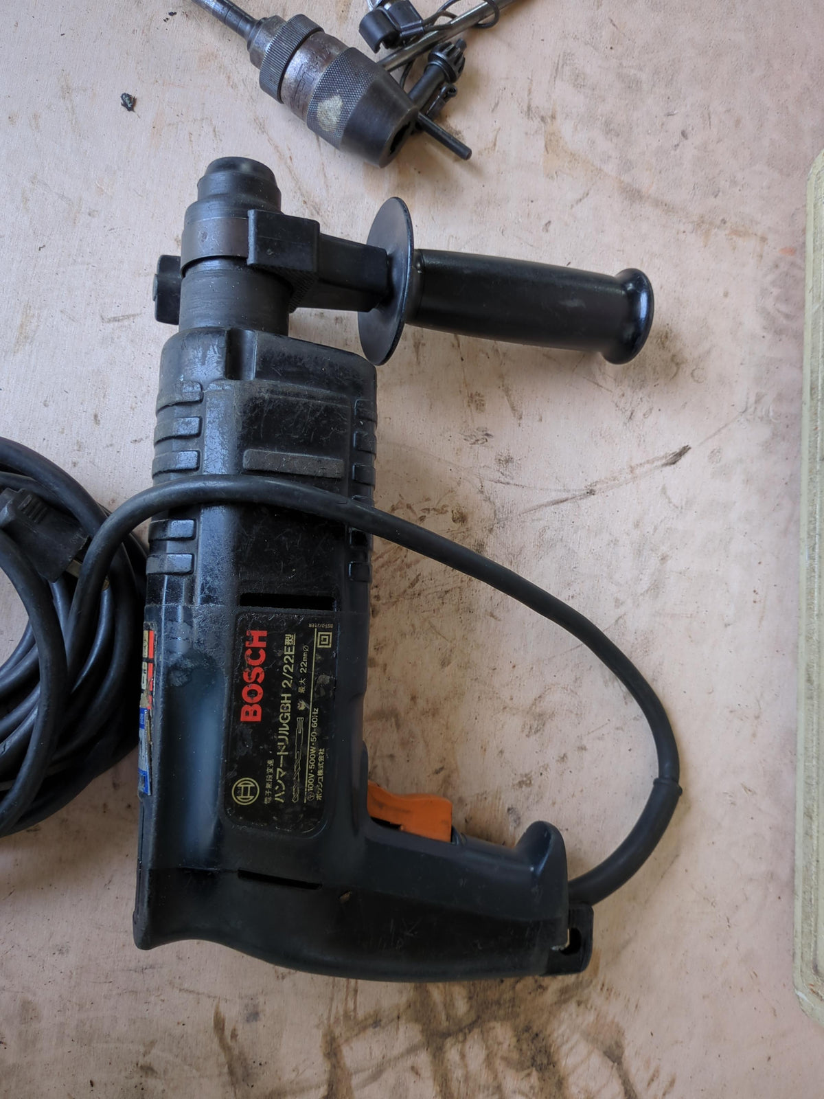 Rotary hammer Bosch GBH 2/22 E 100V/500W Max. drilling diameter 22mm [Tested] (Used)