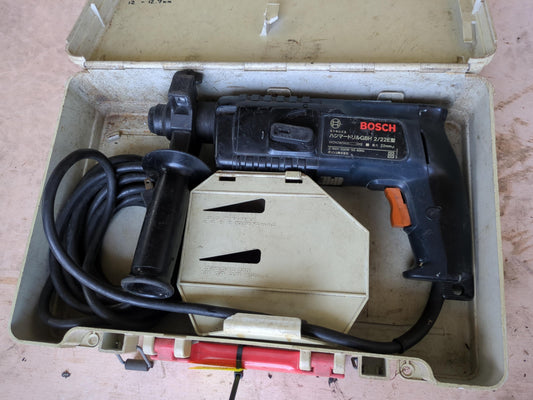 ハンマードリル　ボッシュ　GBH 2/22 E　100V/500W 22mm最大穴あけ【動作確認済】（中古）
