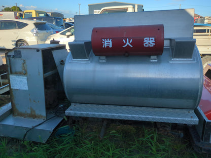 タンク　タツノ　灯油 990L　【LA10】（第4類 第2石油類）メーター付き　不動（中古）