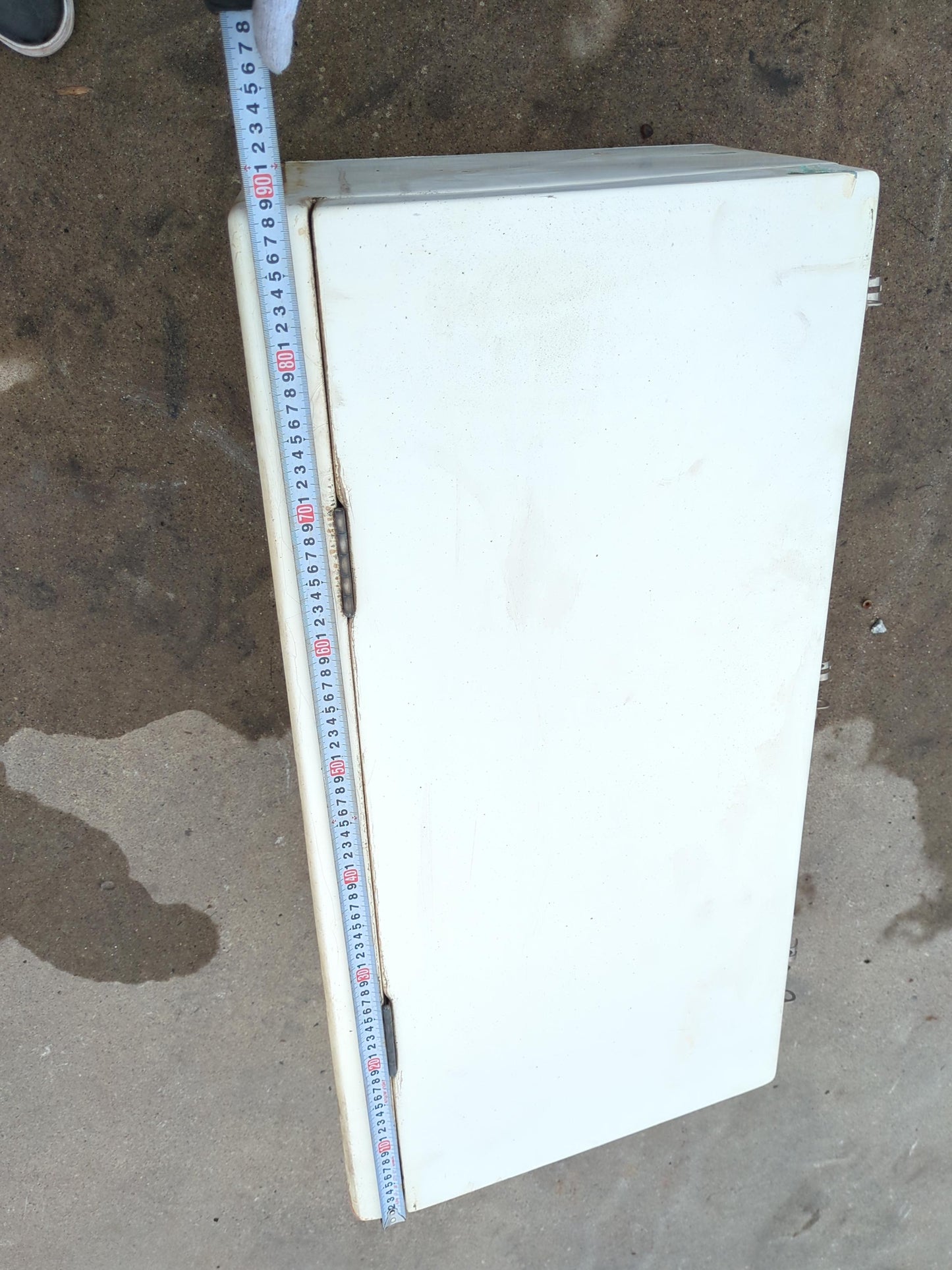 工具箱　リアボックス ケース トランク サイズ：90cmⅹ46cmⅹ45cm 幅ⅹ奥行ⅹ高（中古）