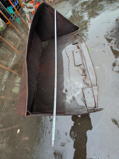 バケット　フォークリフト用　除雪 　幅：約1700mm　高さ：約55cm（中古）