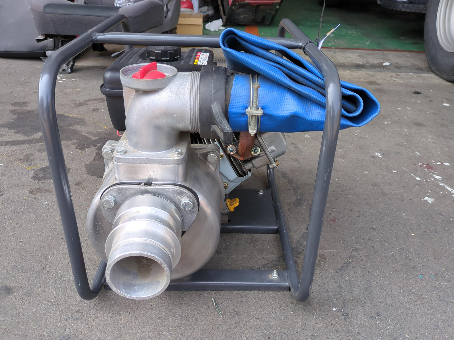 エンジンポンプ　三菱　【GT600PN-70A】エンジンセット動噴（中古）